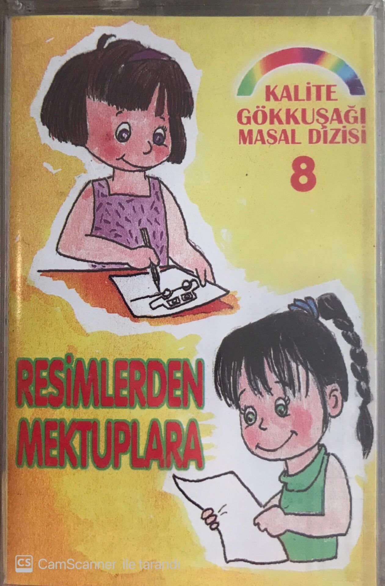 Resimlerden Mektuplara - Kalite Gökkuşağı Masal Dizisi 8 KASET