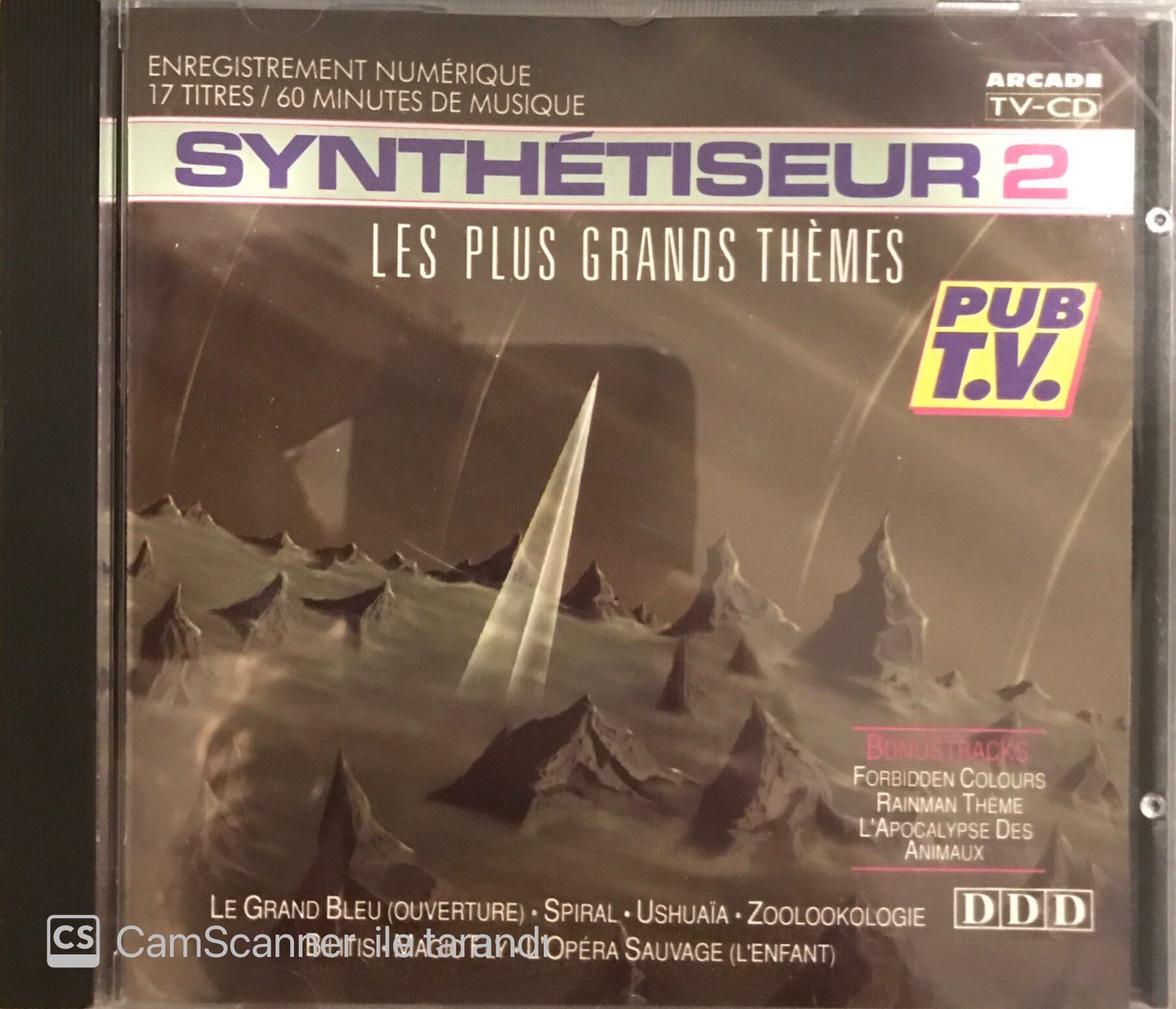 Synthetiseur 2 Les Plus Grands Themes CD