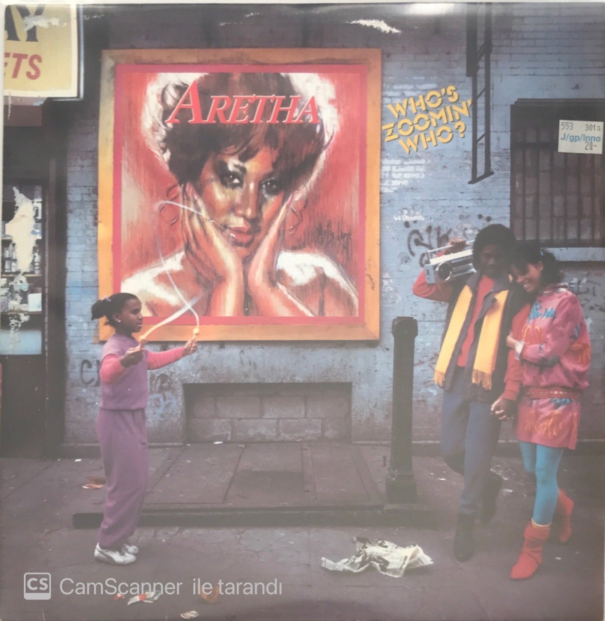 Aretha Who's Zoomin' Who LP