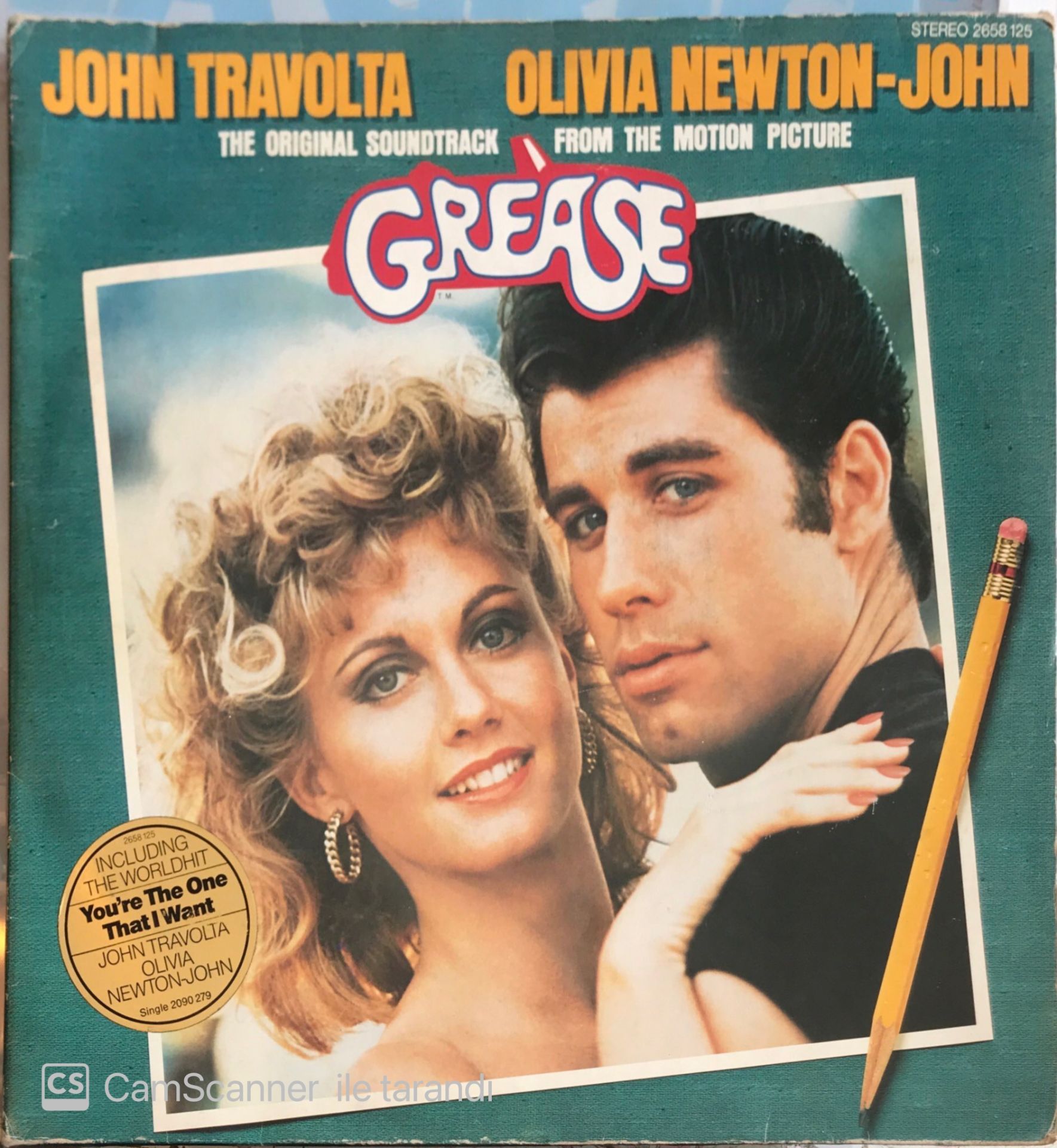 John Travolta Olivia Newton Johns Grease 2 LP