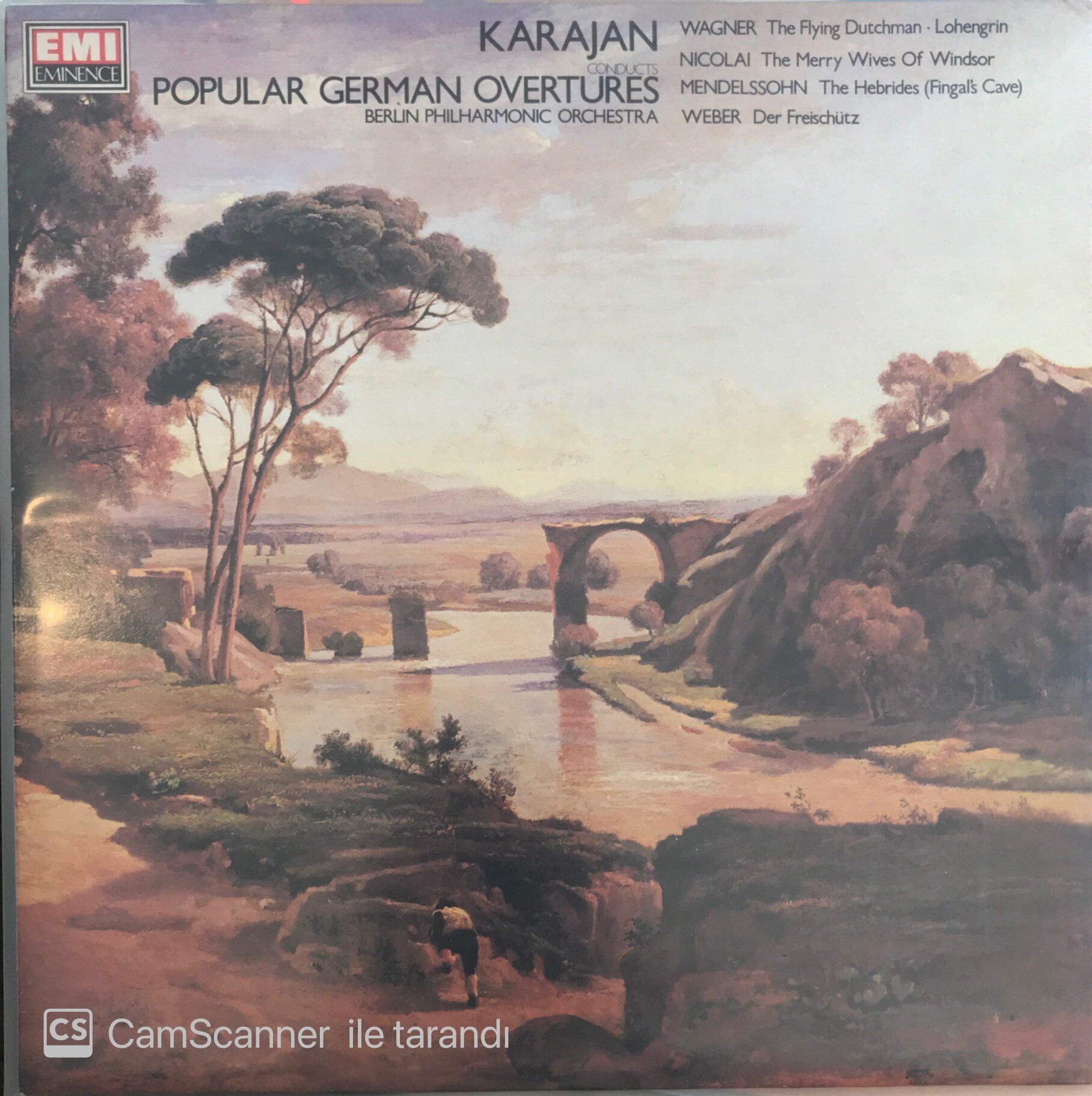 Karajan - Popular German Overtures LP