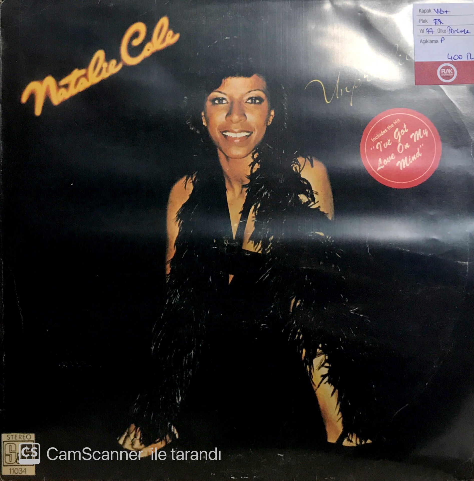 Natalie Cole / Unpredictable LP