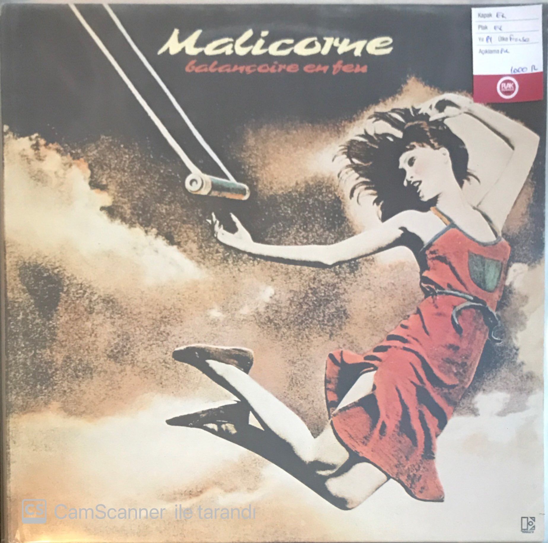 Malicorne - Balancoire En Feu Elektra LP