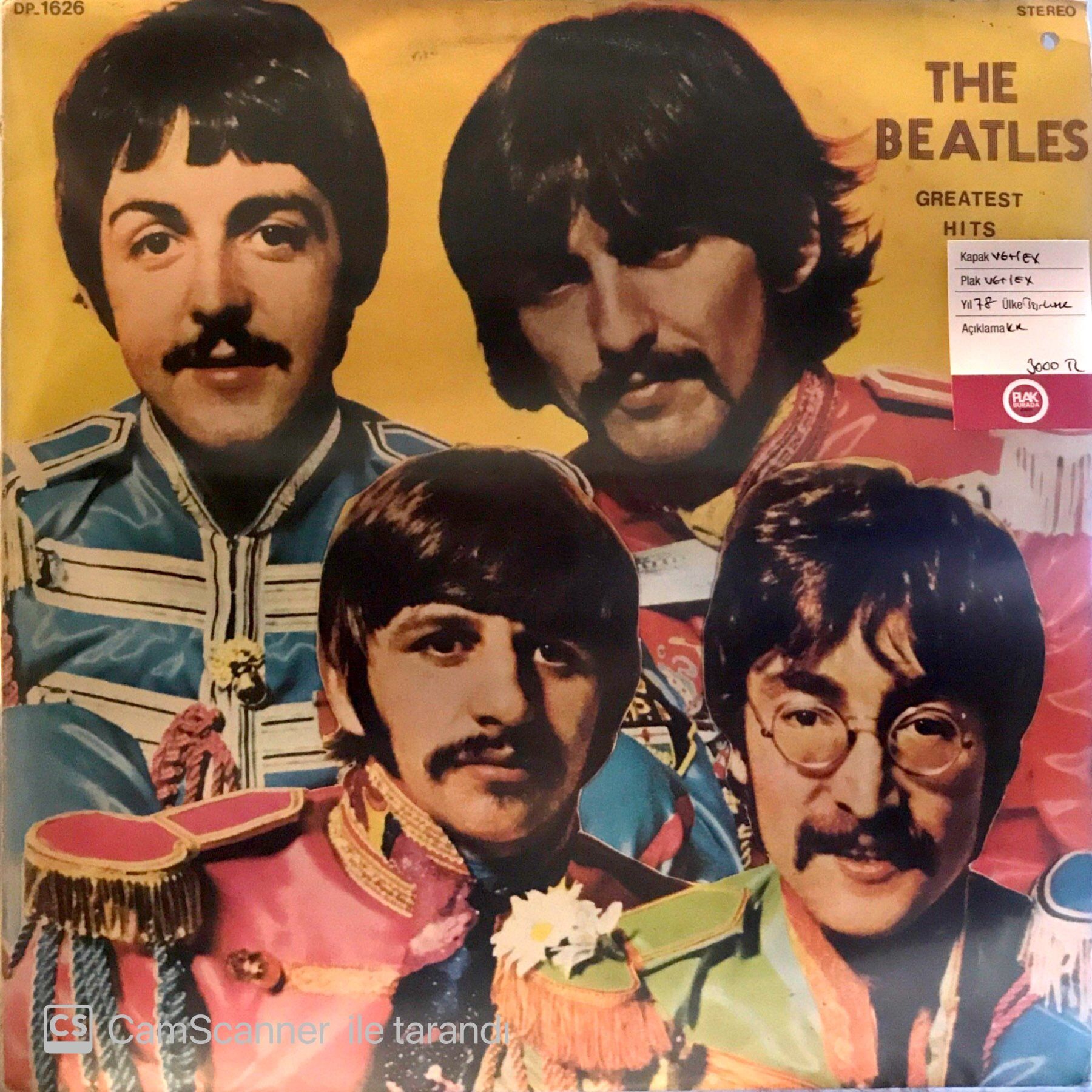 The Beatles / Greatest Hits LP