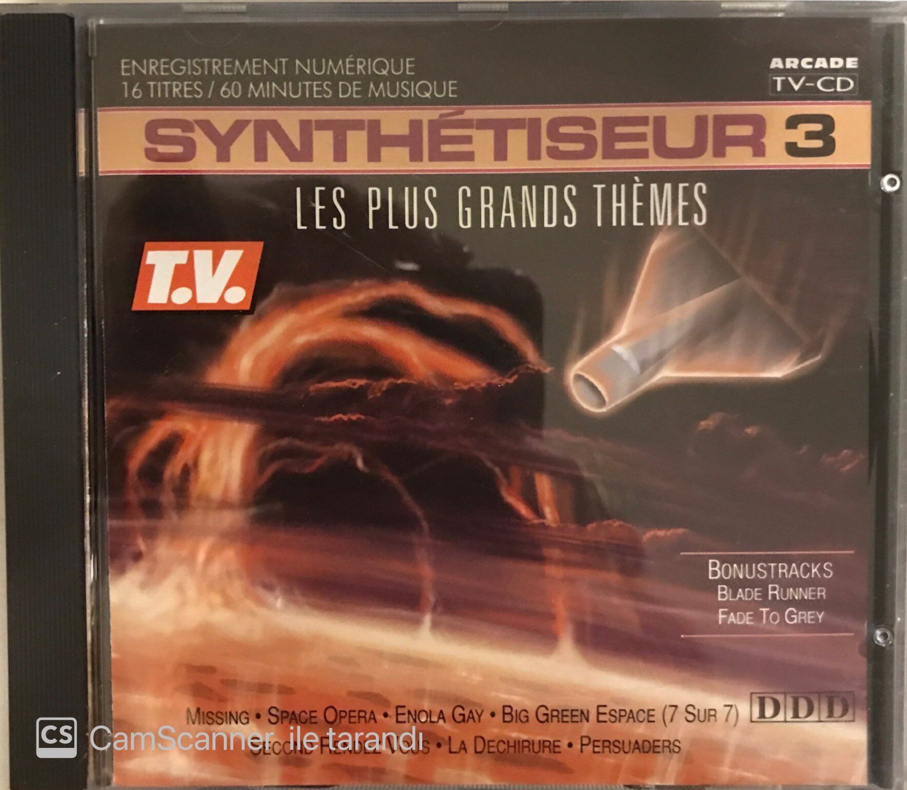 Synthetiseur 3 - Les Plus Grands Themes CD