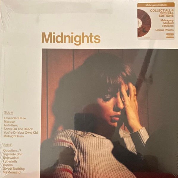 Taylor Swift Midnights ( Maun Renk ) LP