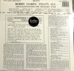 Bobby Darin That's All LP