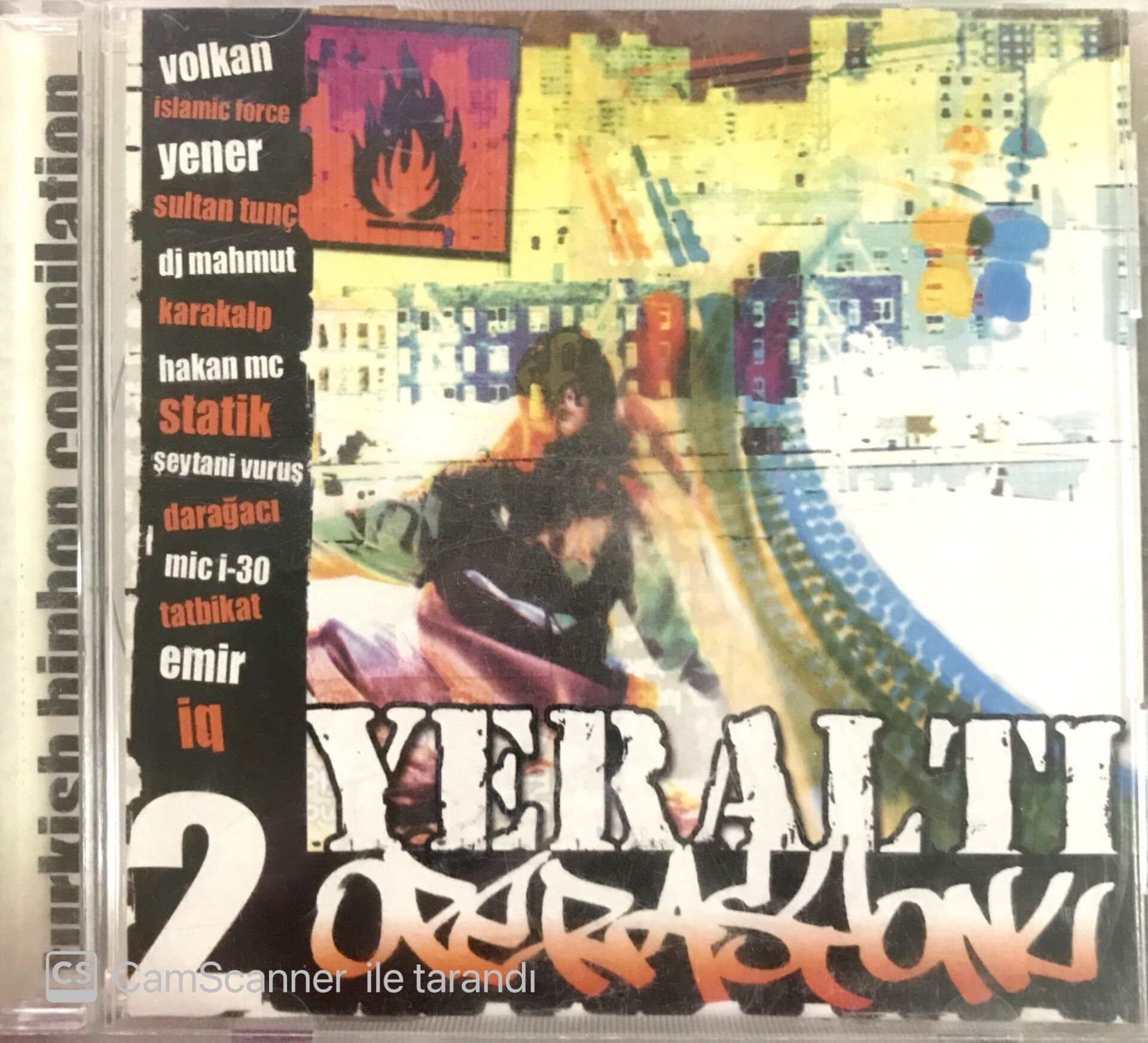 Turkish HipHop Compilation - Yeraltı Operasyonu 2 - CD