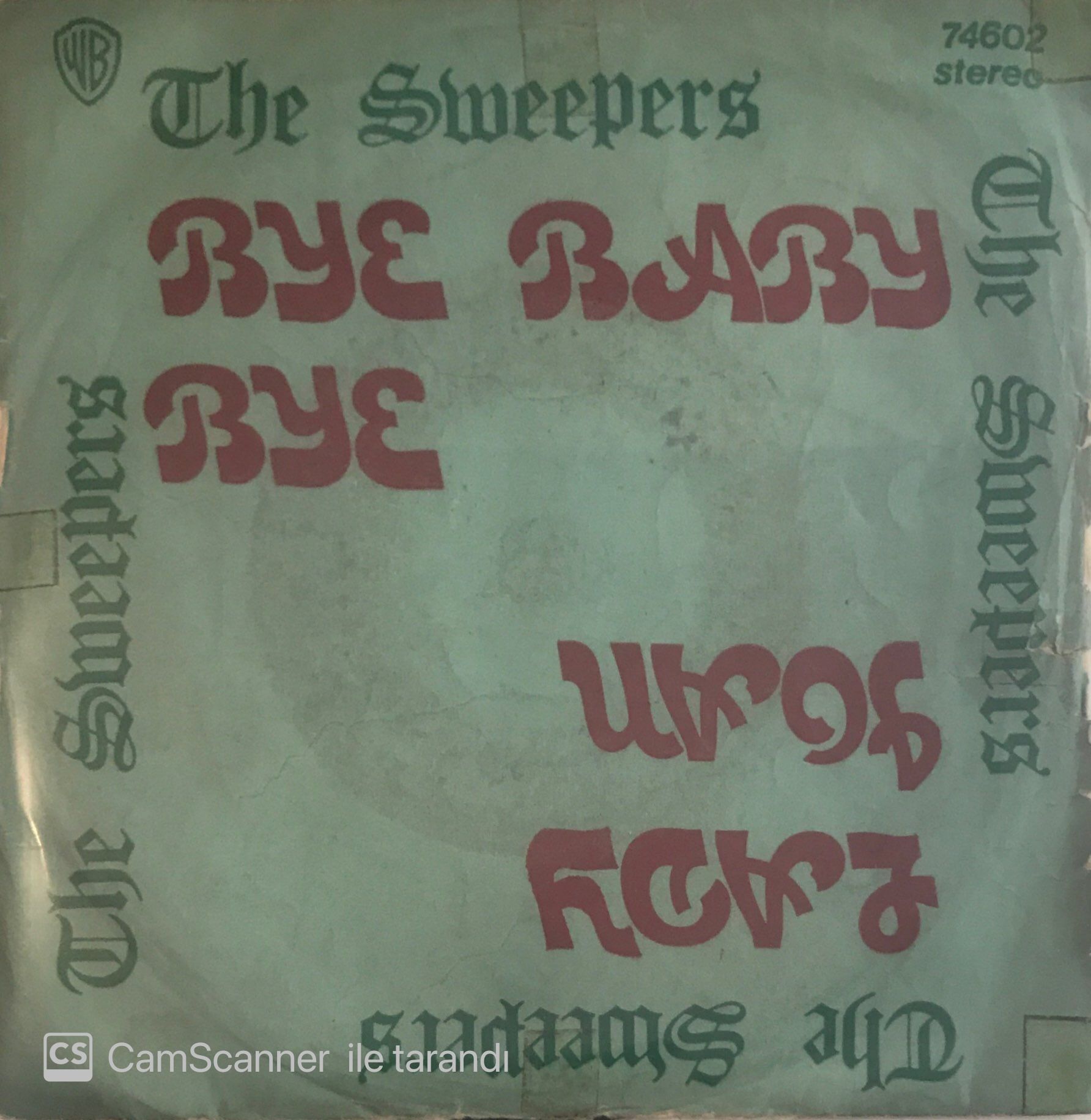The Sweepers Bye Baby Bye 45lik