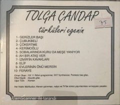 Tolga Çandar Türküleri Egenin CD