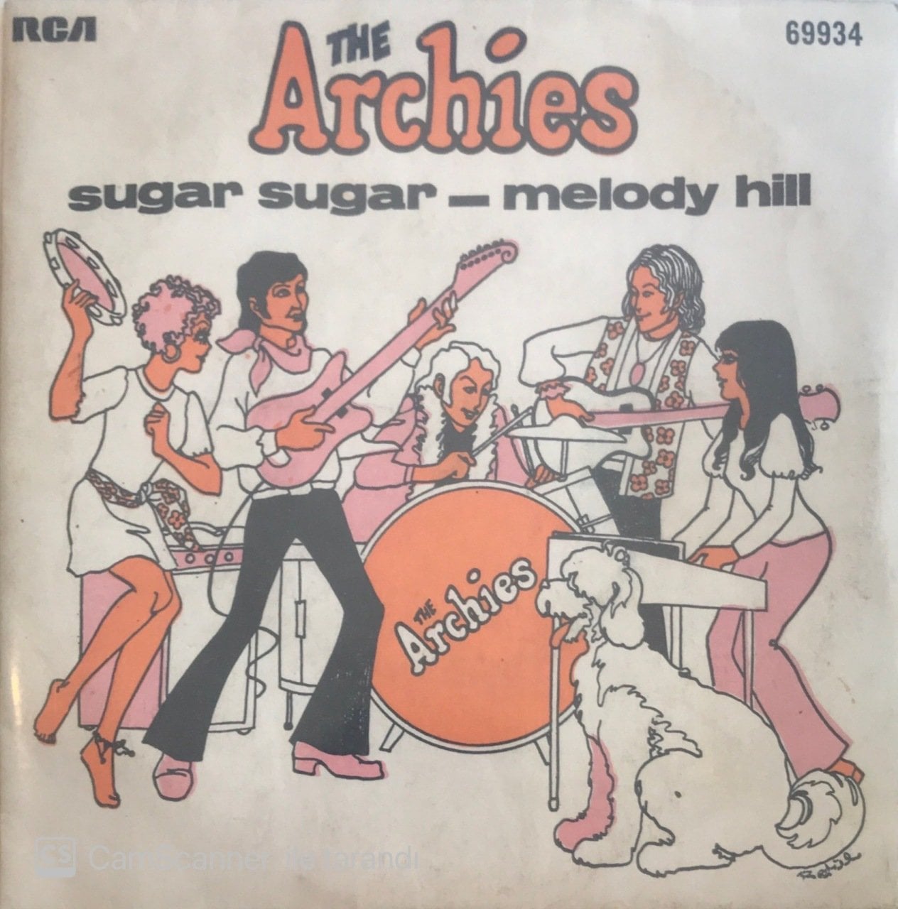 The Archies Sugar Sugar 45lik