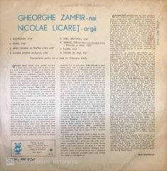 Gheorghe Zamfır Nicolae Licaret LP