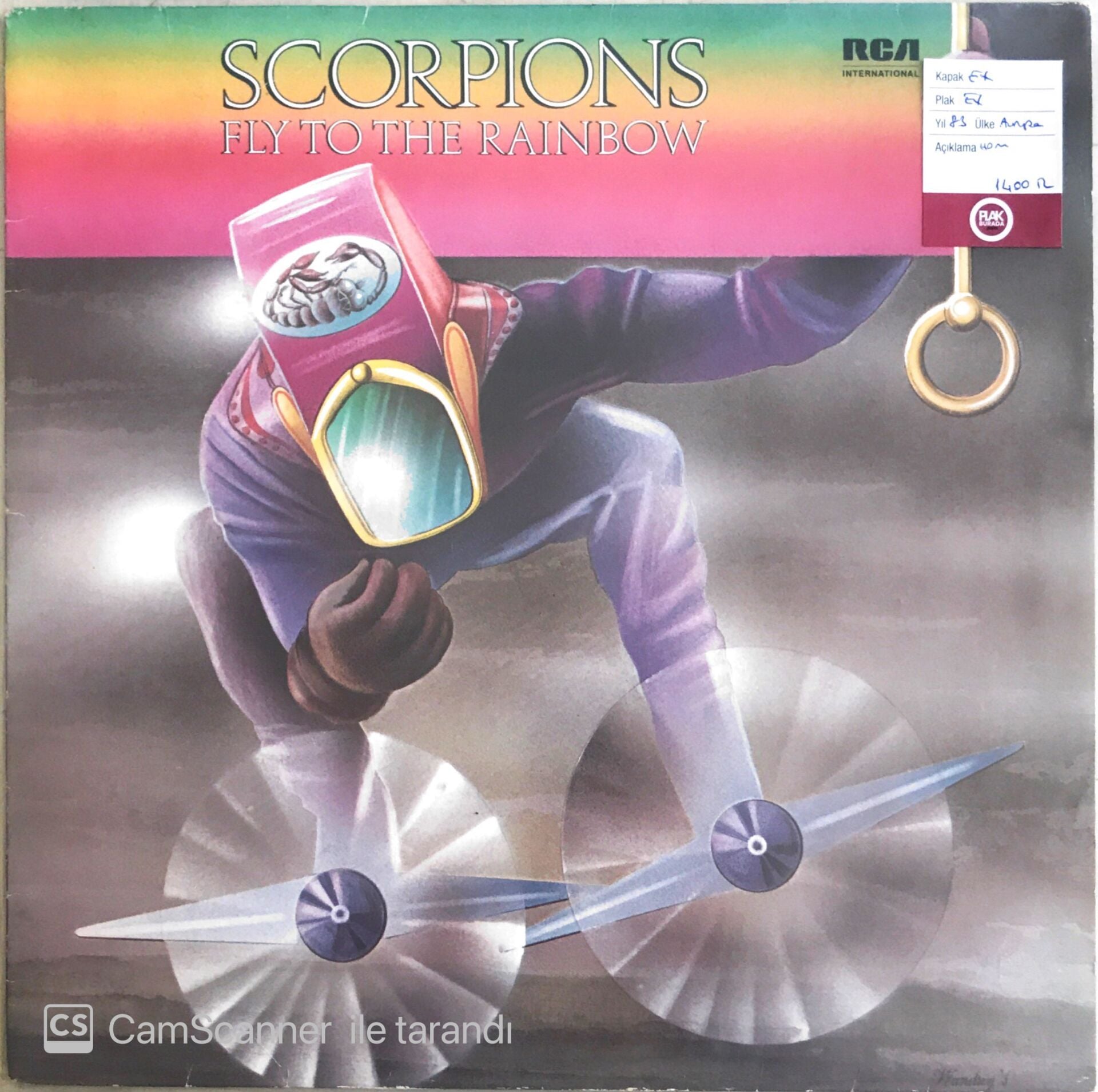 Scorpions -  Fly To The Rainbow - LP