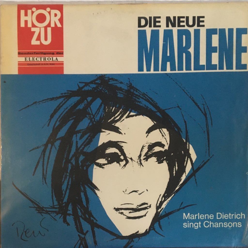 Marlene Dietrich ‎ Die Neue Marlene LP