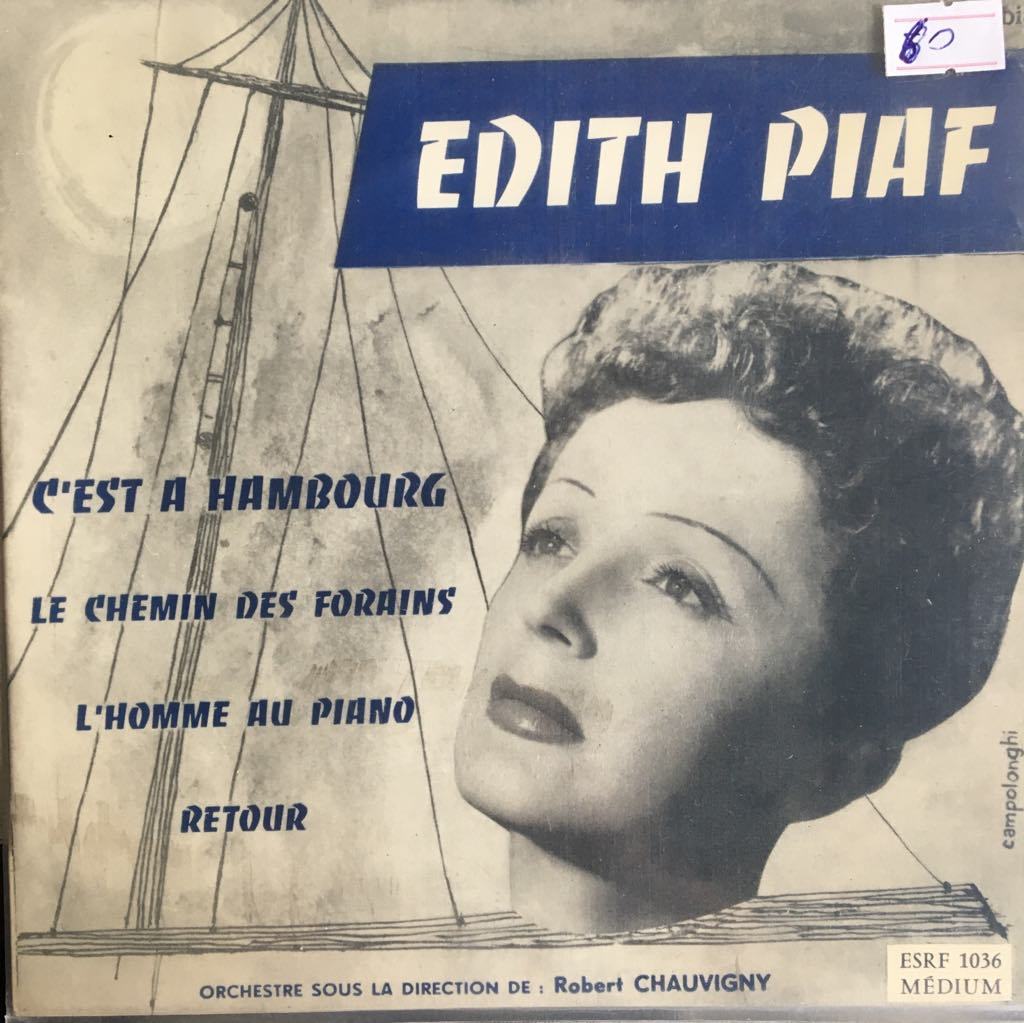 Edith Piaf C'Est A Hambourg 45lik