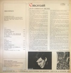 Jean Christian Michel Crucifixus LP