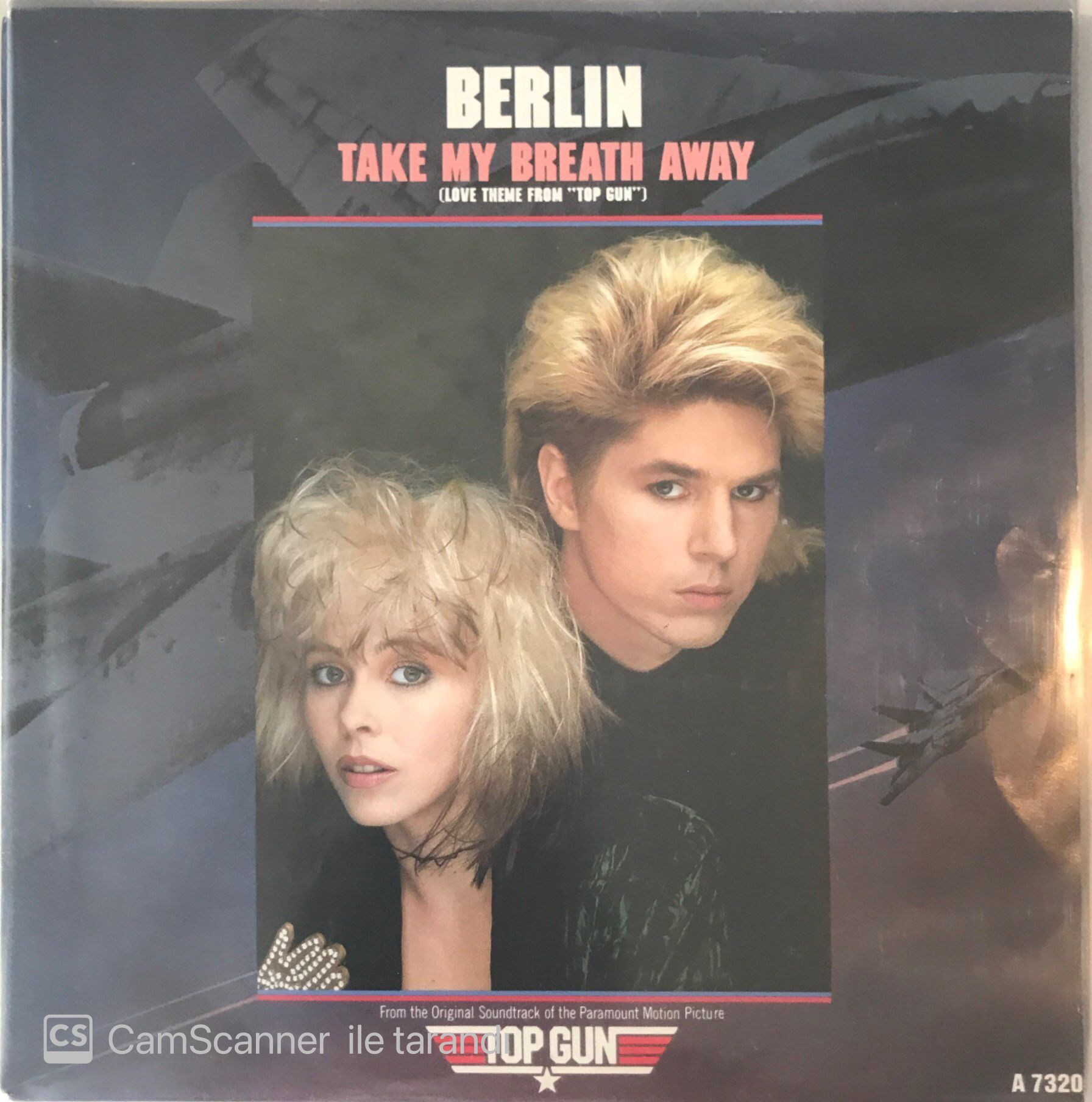 Berlın Take My Breath Away Soundtrack Japon Baskı 45lik