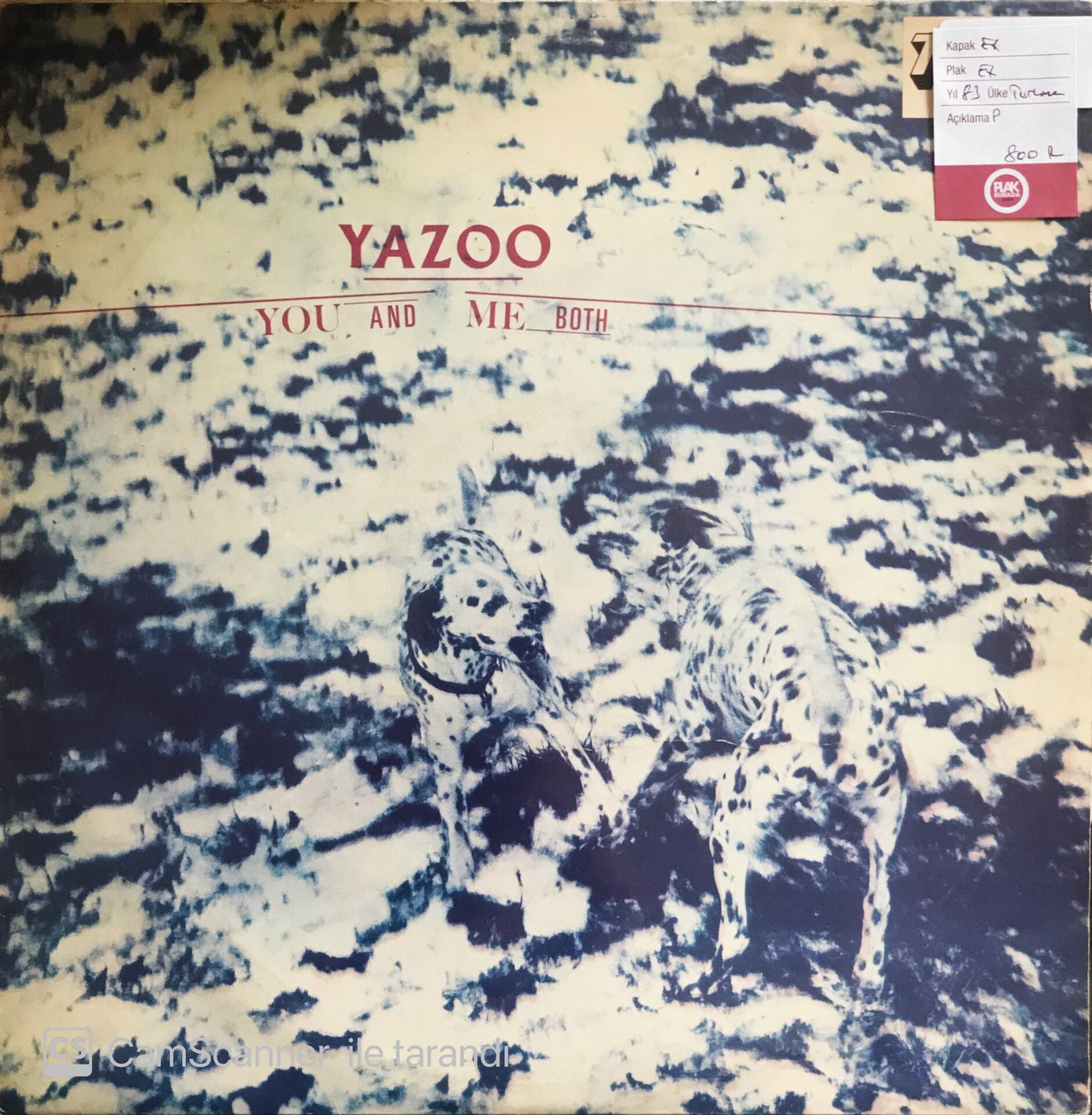 Yazoo - You And Me Both - LP