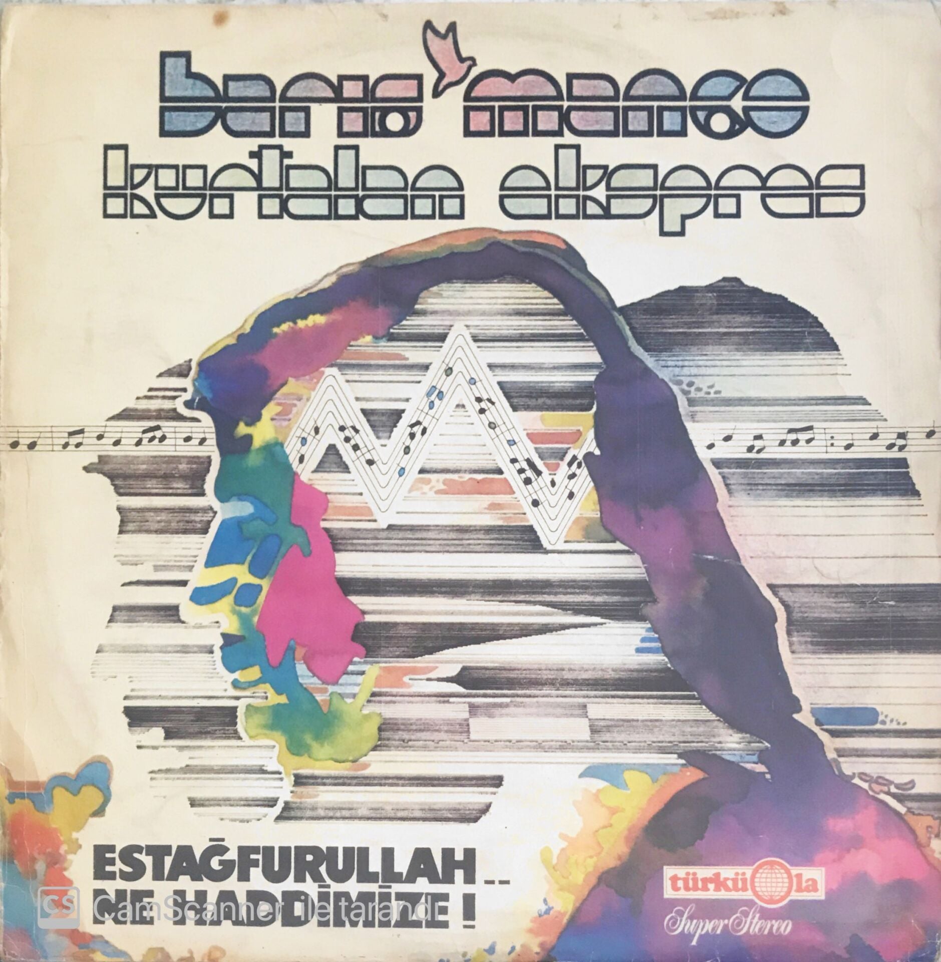 Barış Manço & Kurtalan Ekspres- Estağfurullah Ne Haddimize - LP