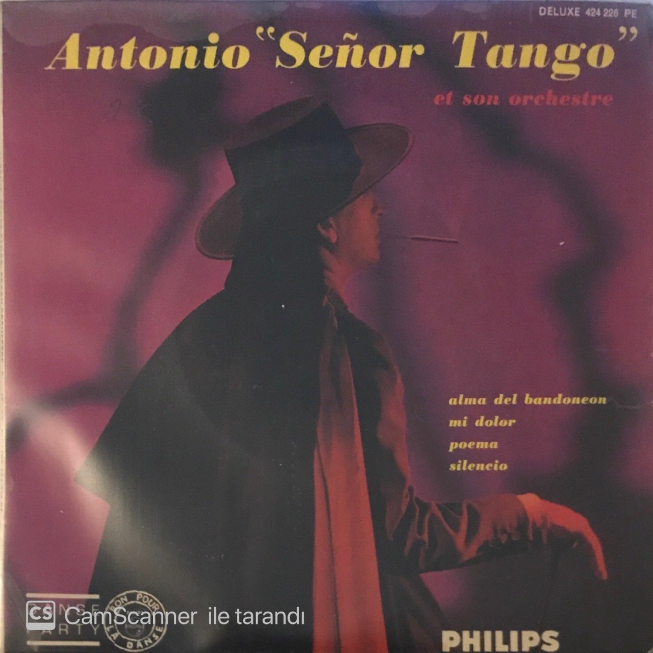 Antonio ''Senor Tango'' Et Son Orchestre 45lik