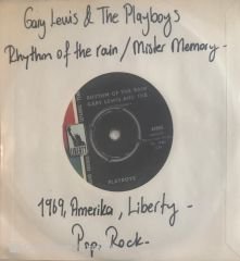 Gary Lewis & The Playboys Rhythm Of The Rain 45lik