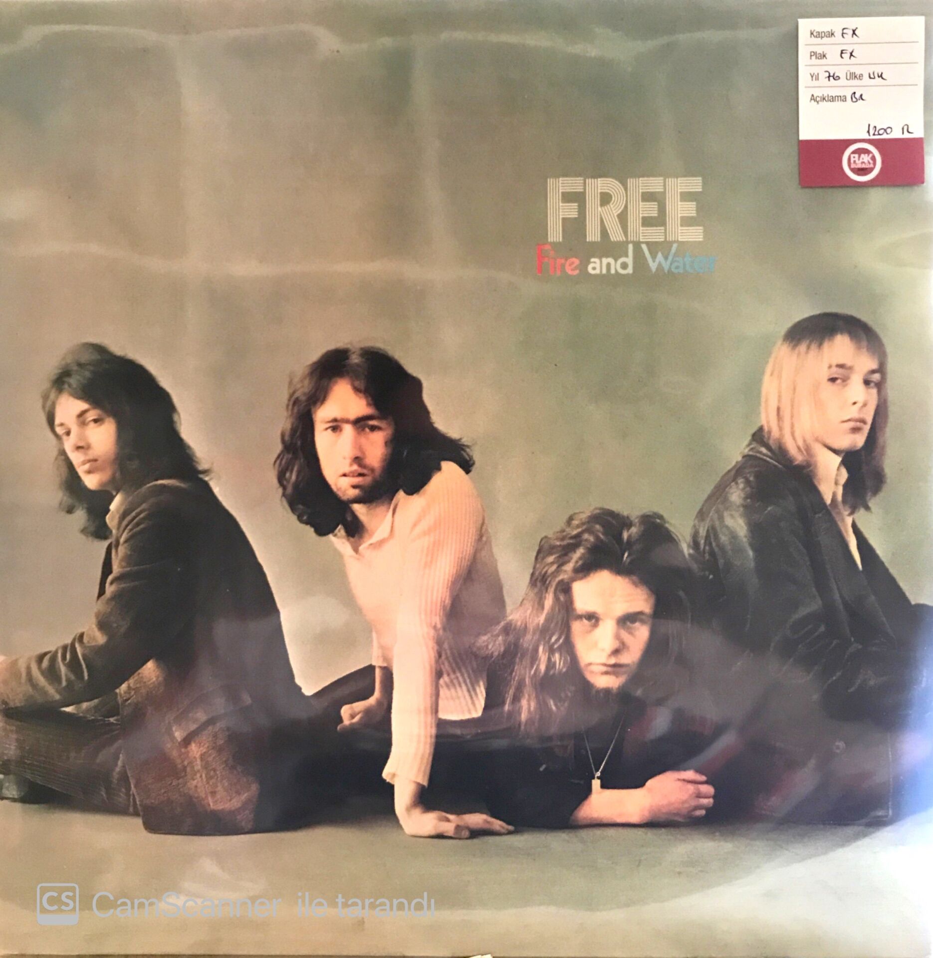 Free / Fire And Water LP