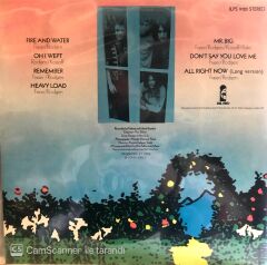 Free / Fire And Water LP