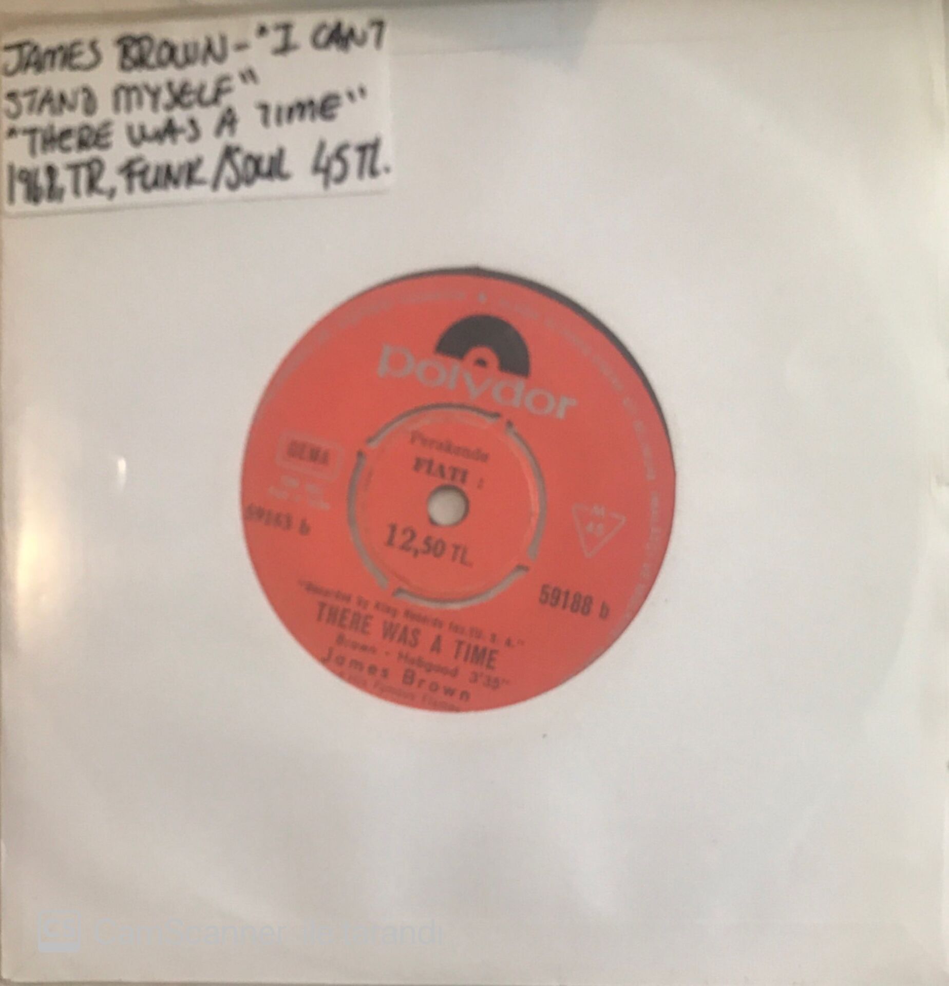 James Brown I Can't Stand Myself 45lik