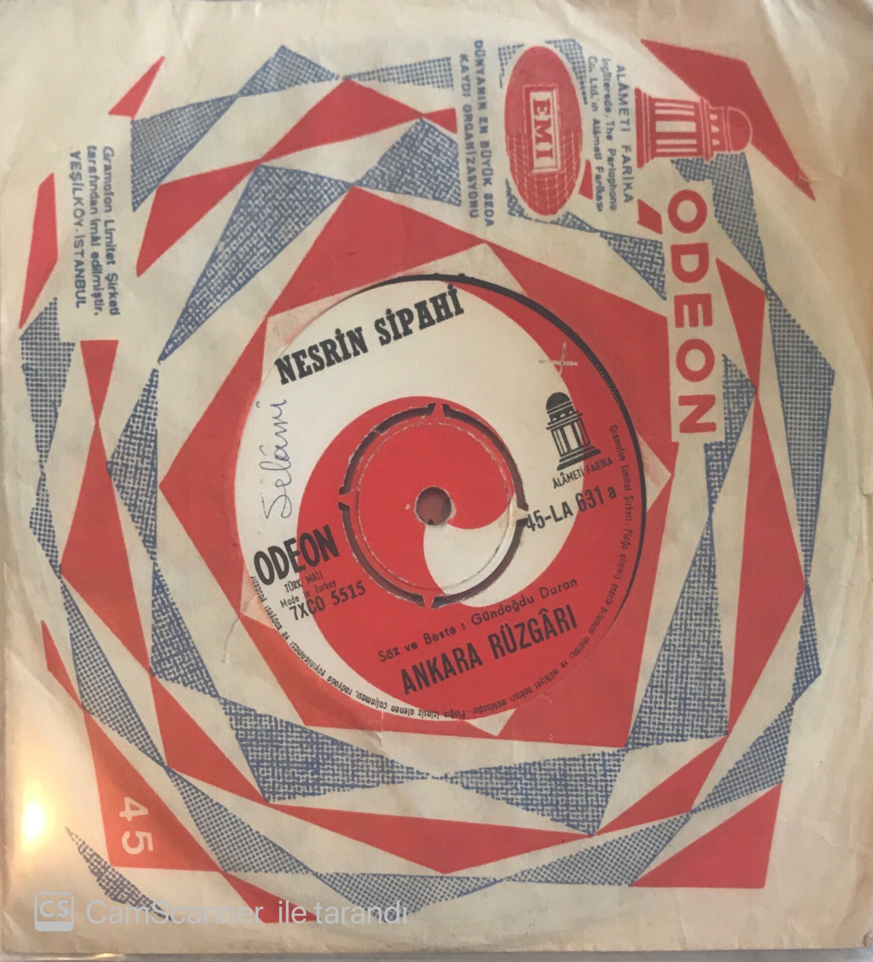 Nesrin Sipahi - Ankara Rüzgarı 45lik