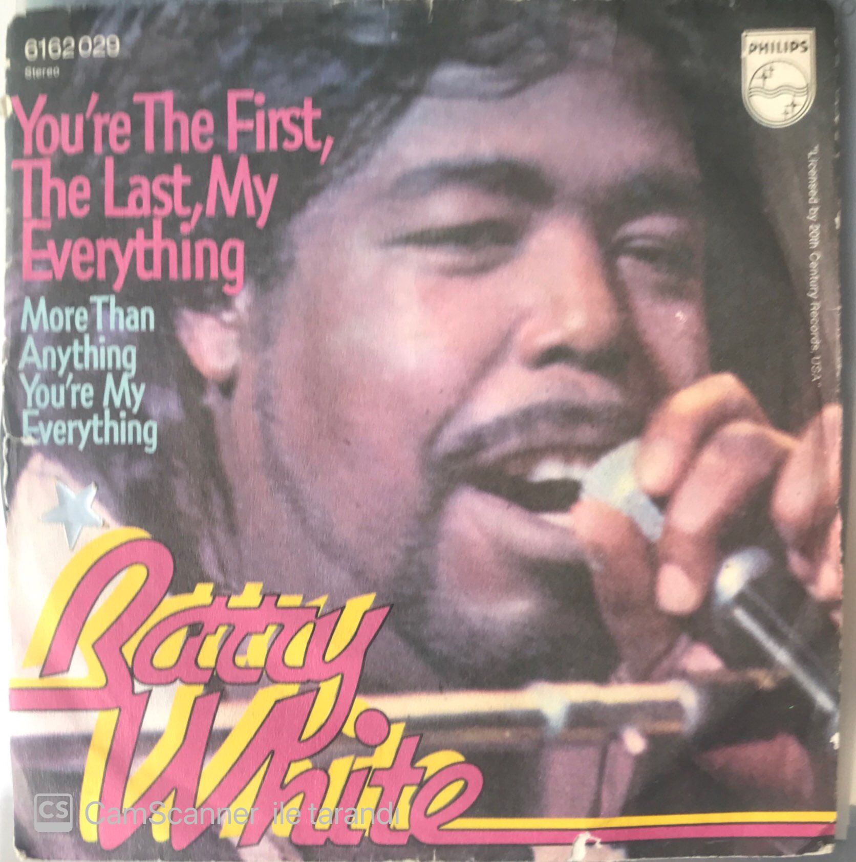 Barry White You're The First The Last My Everything 45lik