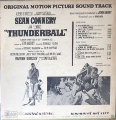 Thunderball - John Barry , Tom Jones 007 Soundtrack LP