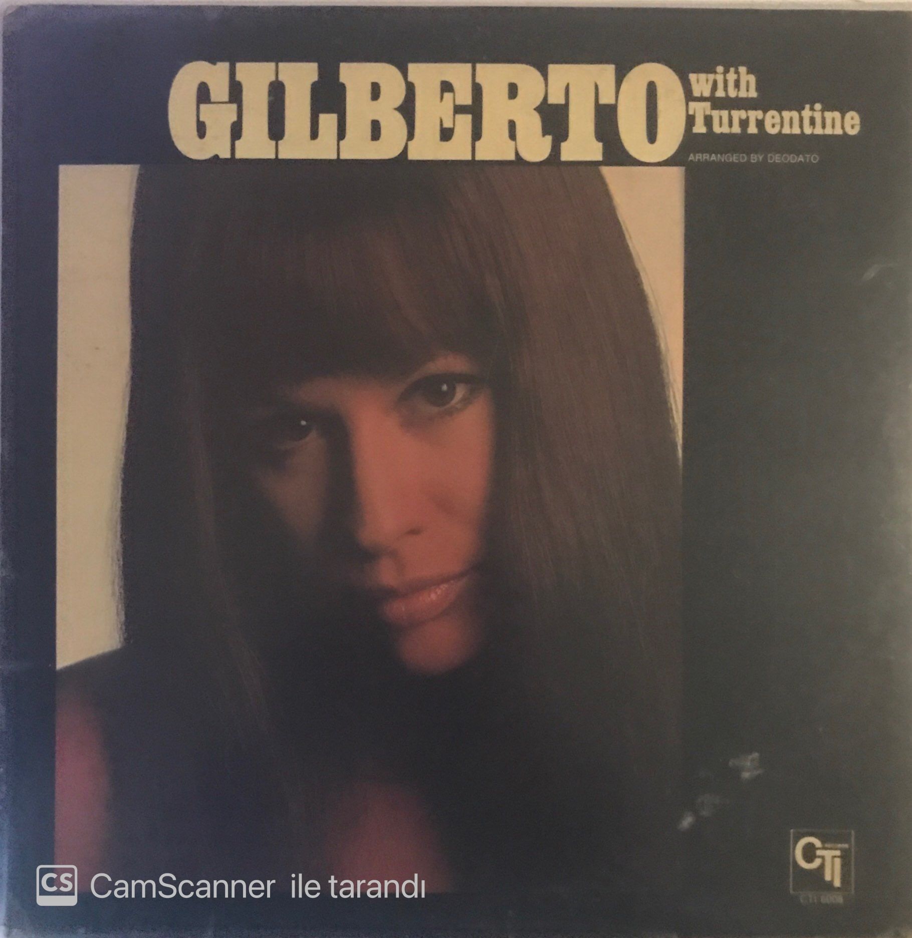 Astrud Gilberto ''Gilberto With Turrentine'' LP