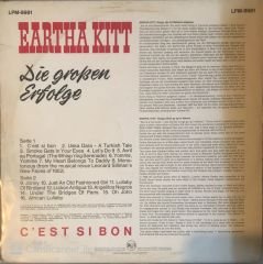 Eartha Kitt - C'est Si Bon LP