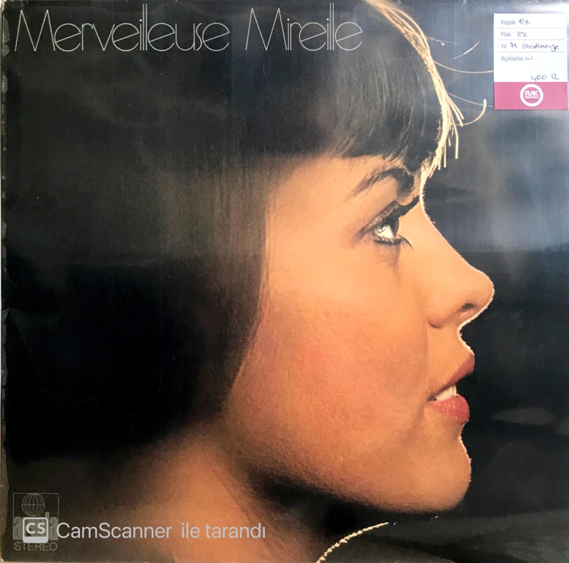 Merveilleuse Mireille / Mireille Mathieu LP
