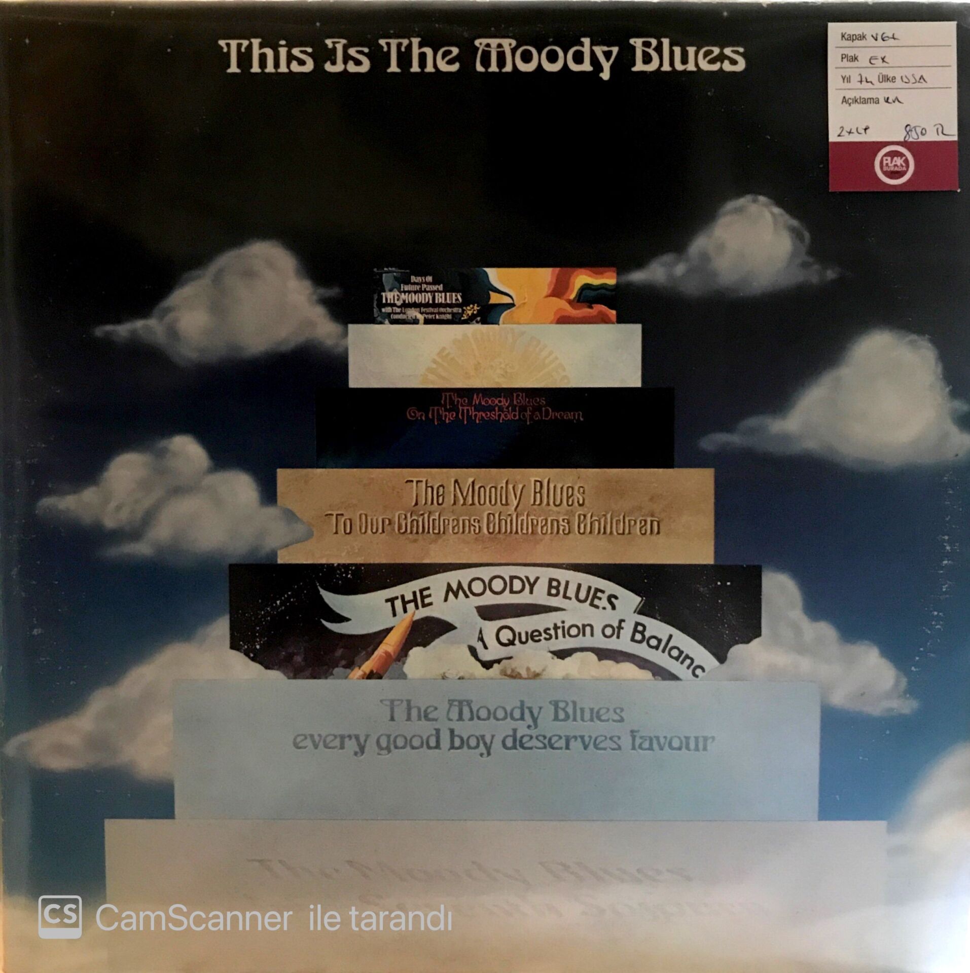 The Moody Blues This Is The Moody Blues Double LP