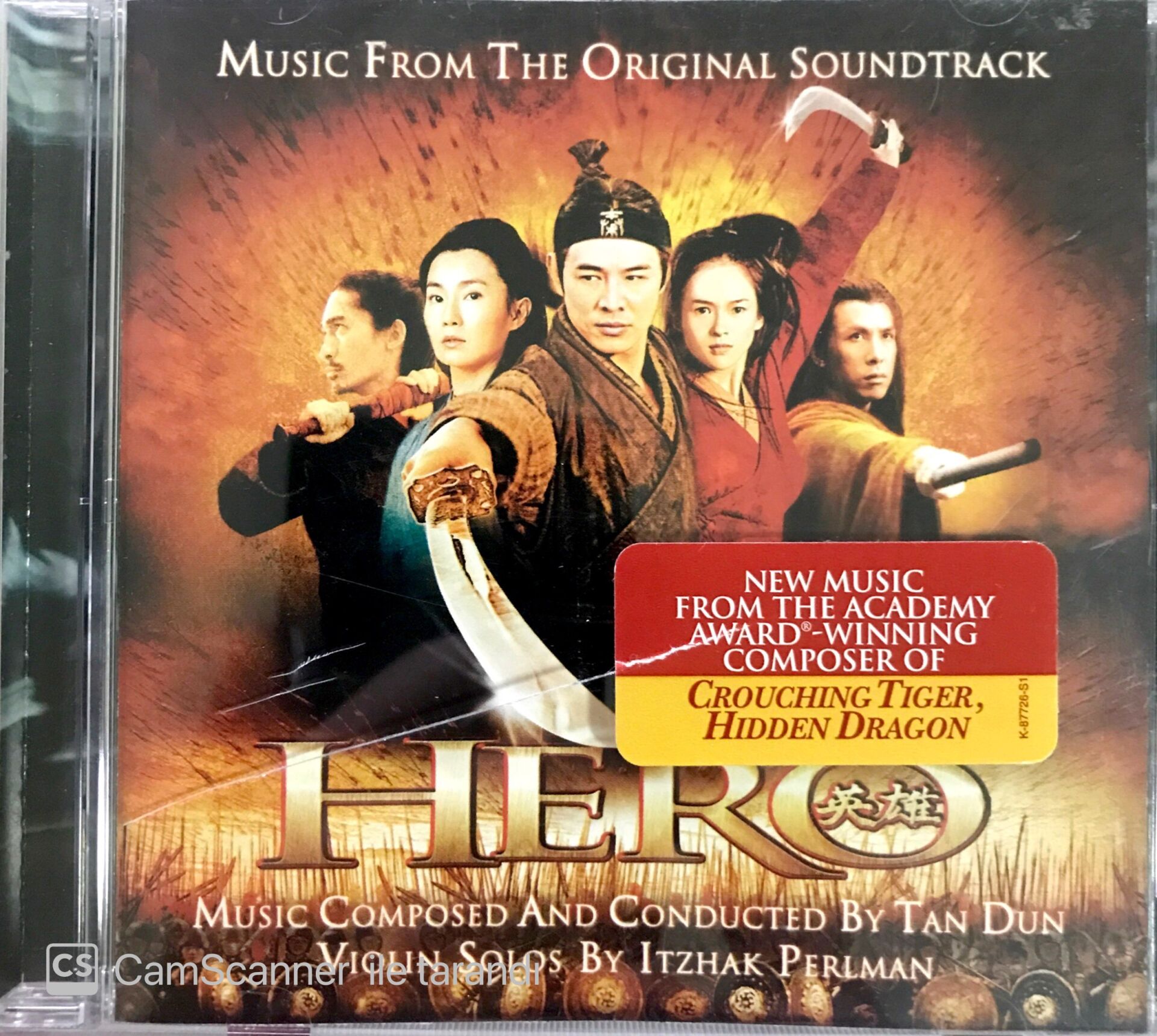 Hero Soundtrack CD