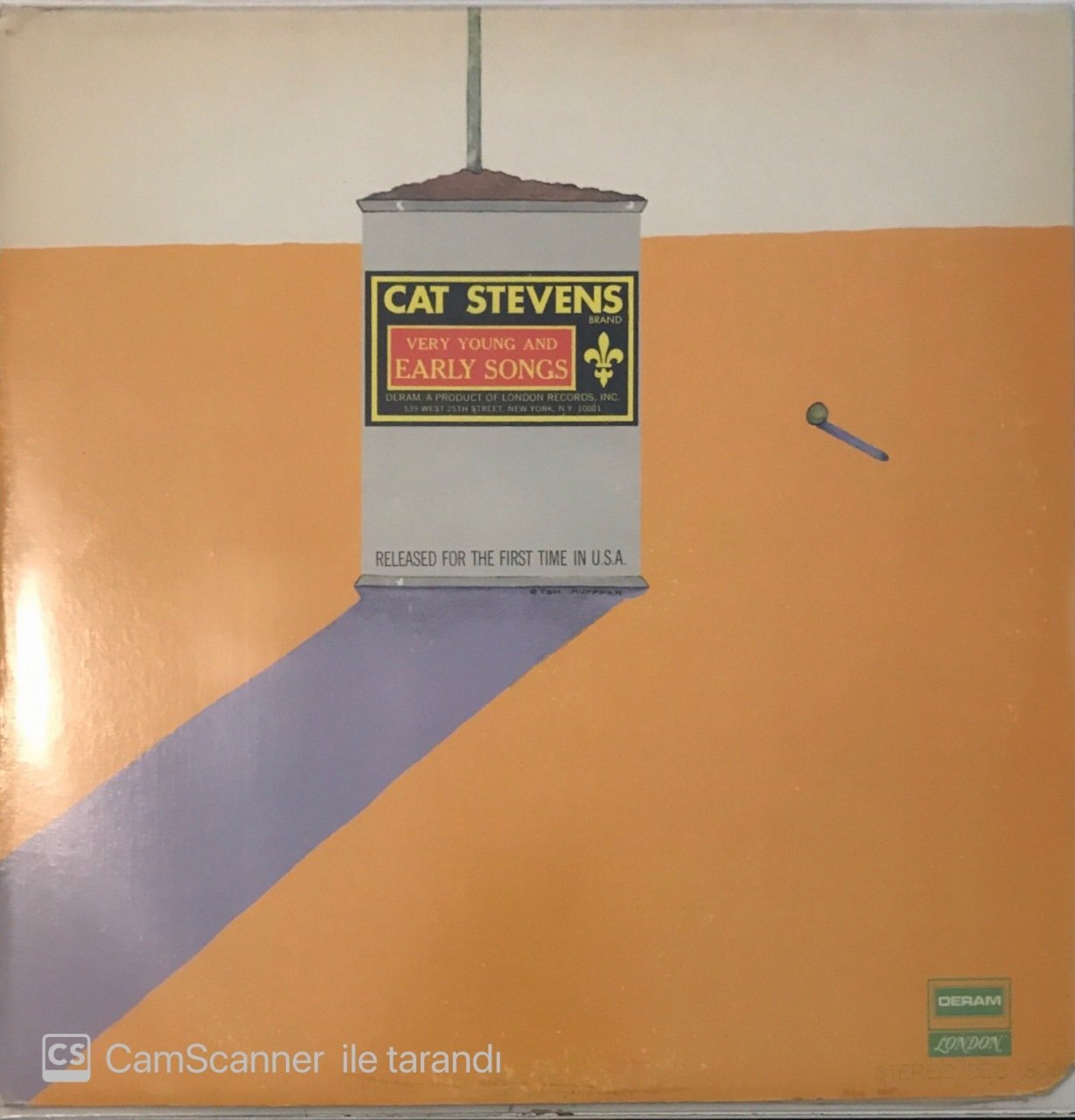 Cat Stevens Brand Very Young & Early Songs LP