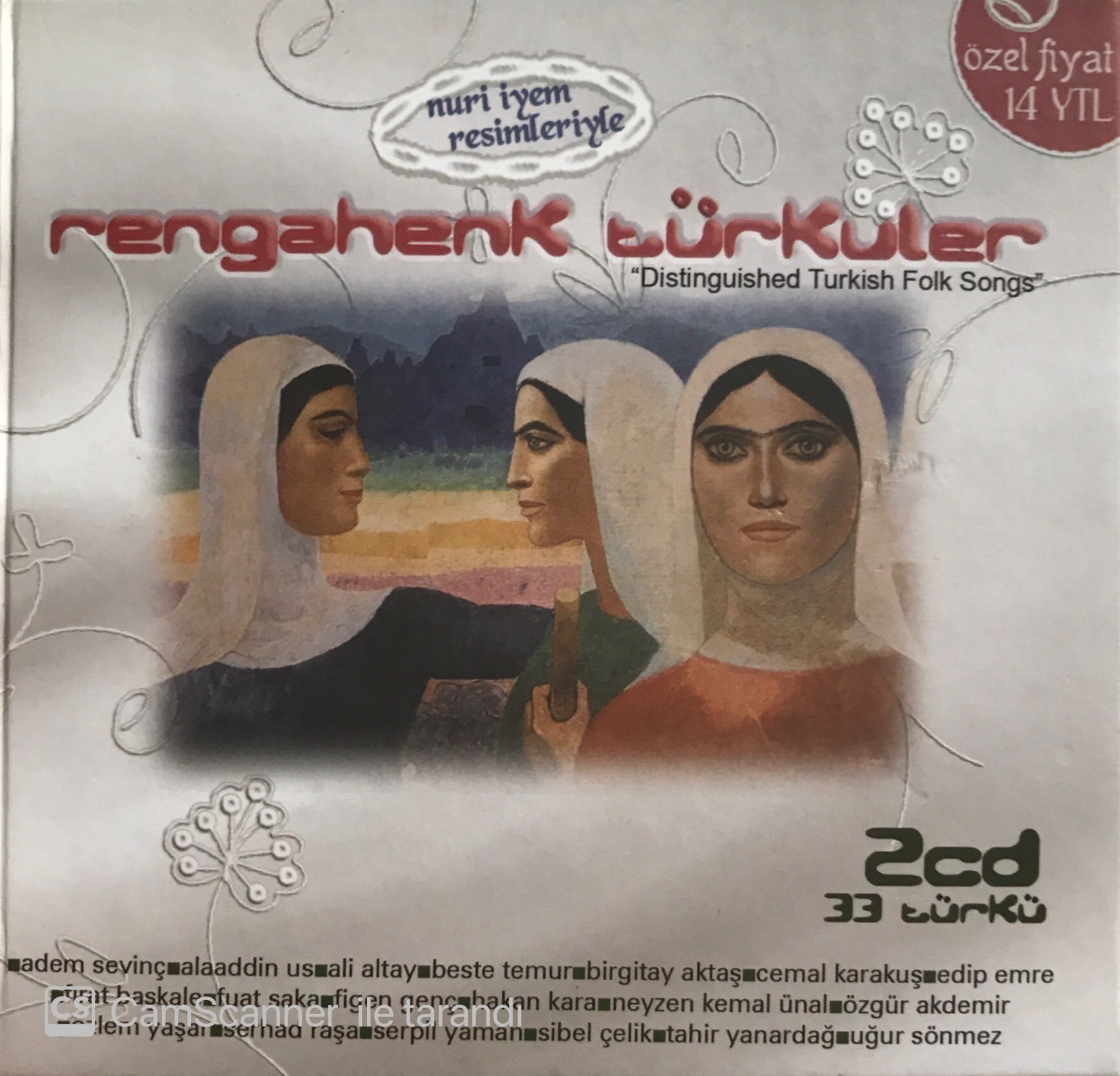 Rengahenk Türküler 2'li CD
