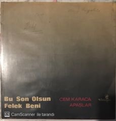 Cem Karaca ve Apaşlar Bu Son Olsun 45lik