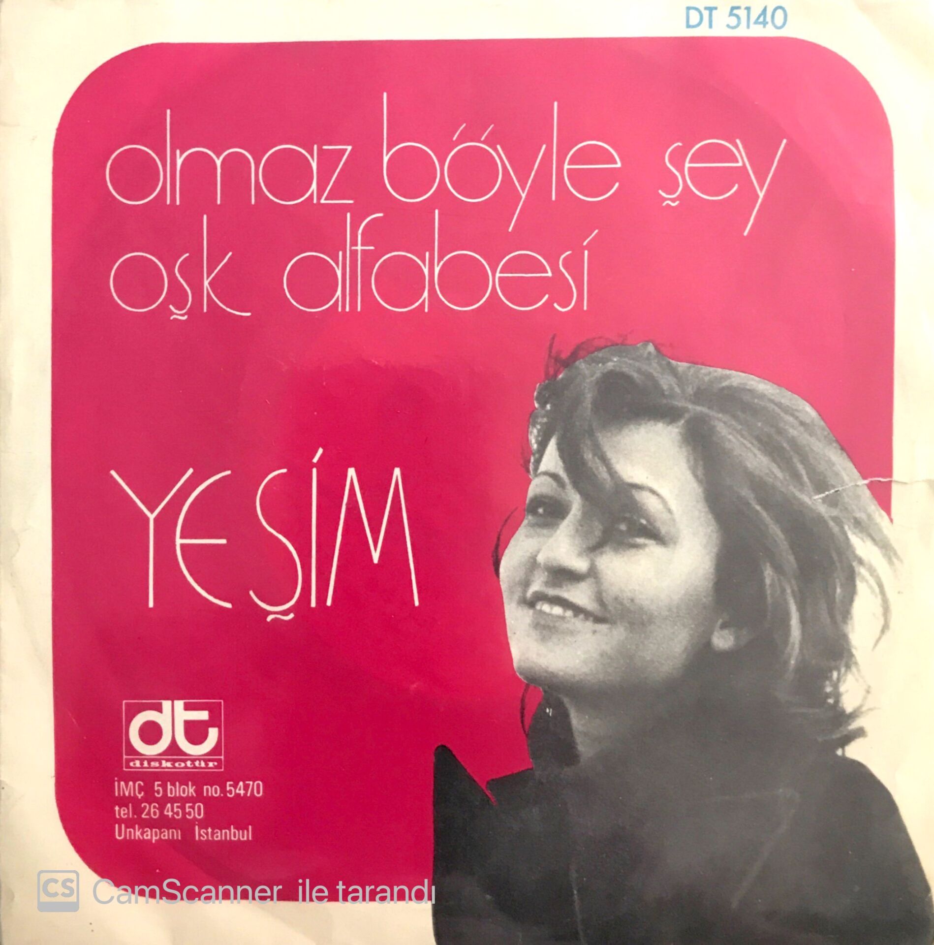 Yeşim Olmaz Böyle Şey 45lik
