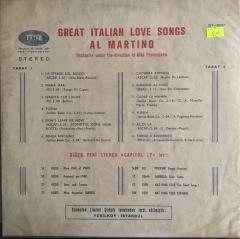Al Martino Sings Italian Love Songs LP