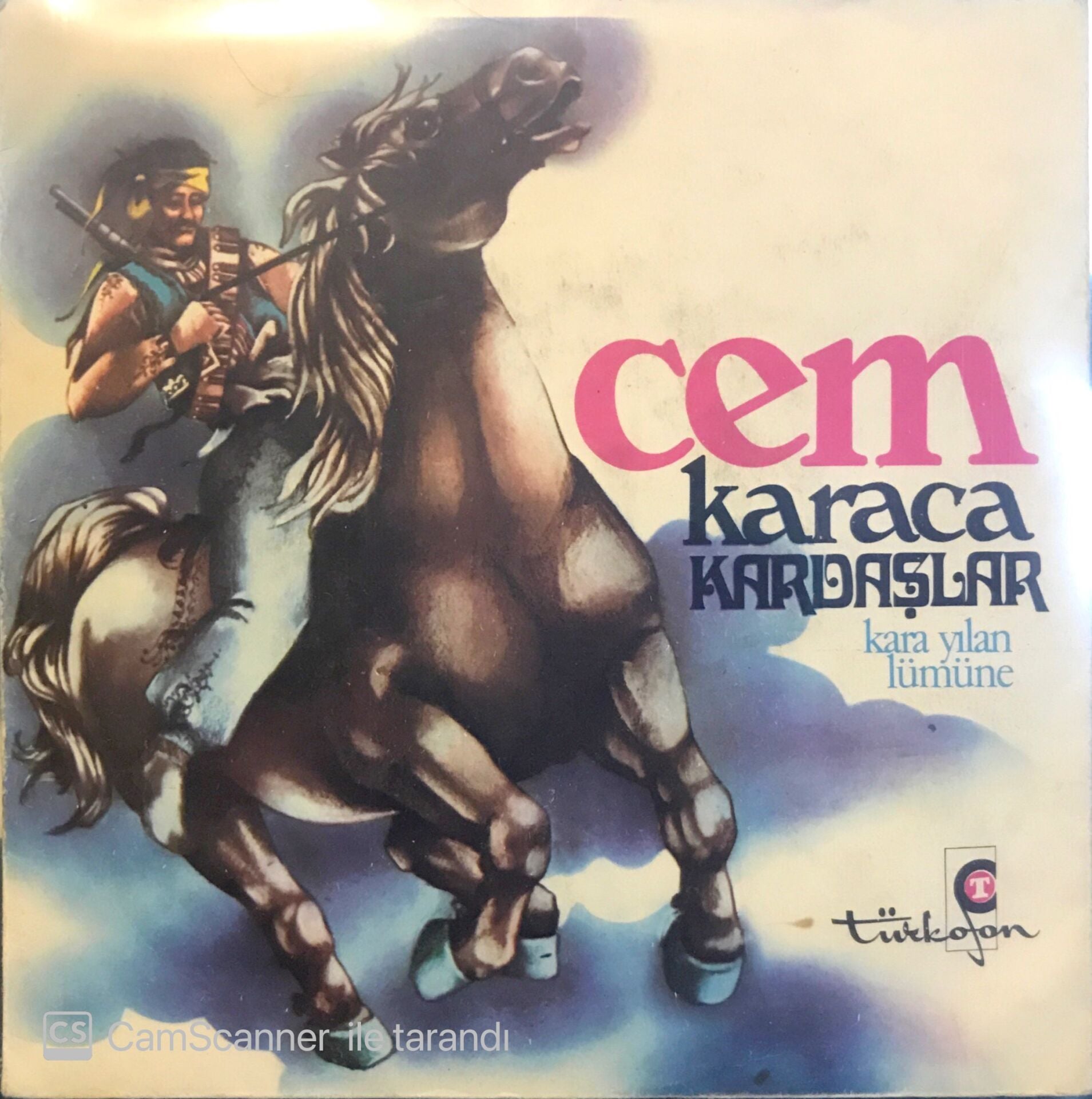 Cem Karaca Kara Yılan 45lik