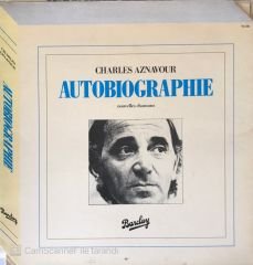 Charles Aznavour Autobiographie LP