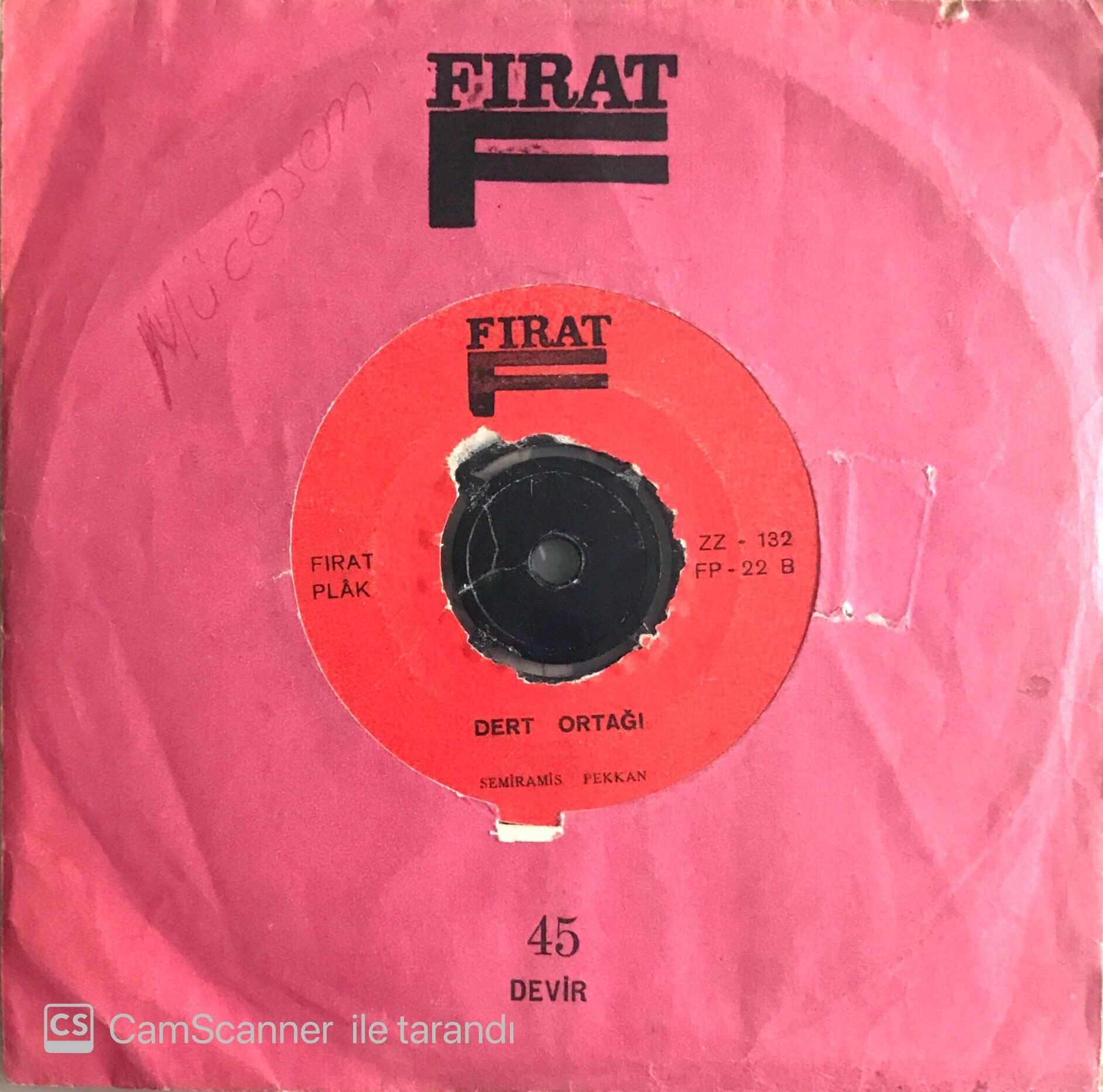 Semiramis Pekkan - Dert Ortağım 45lik