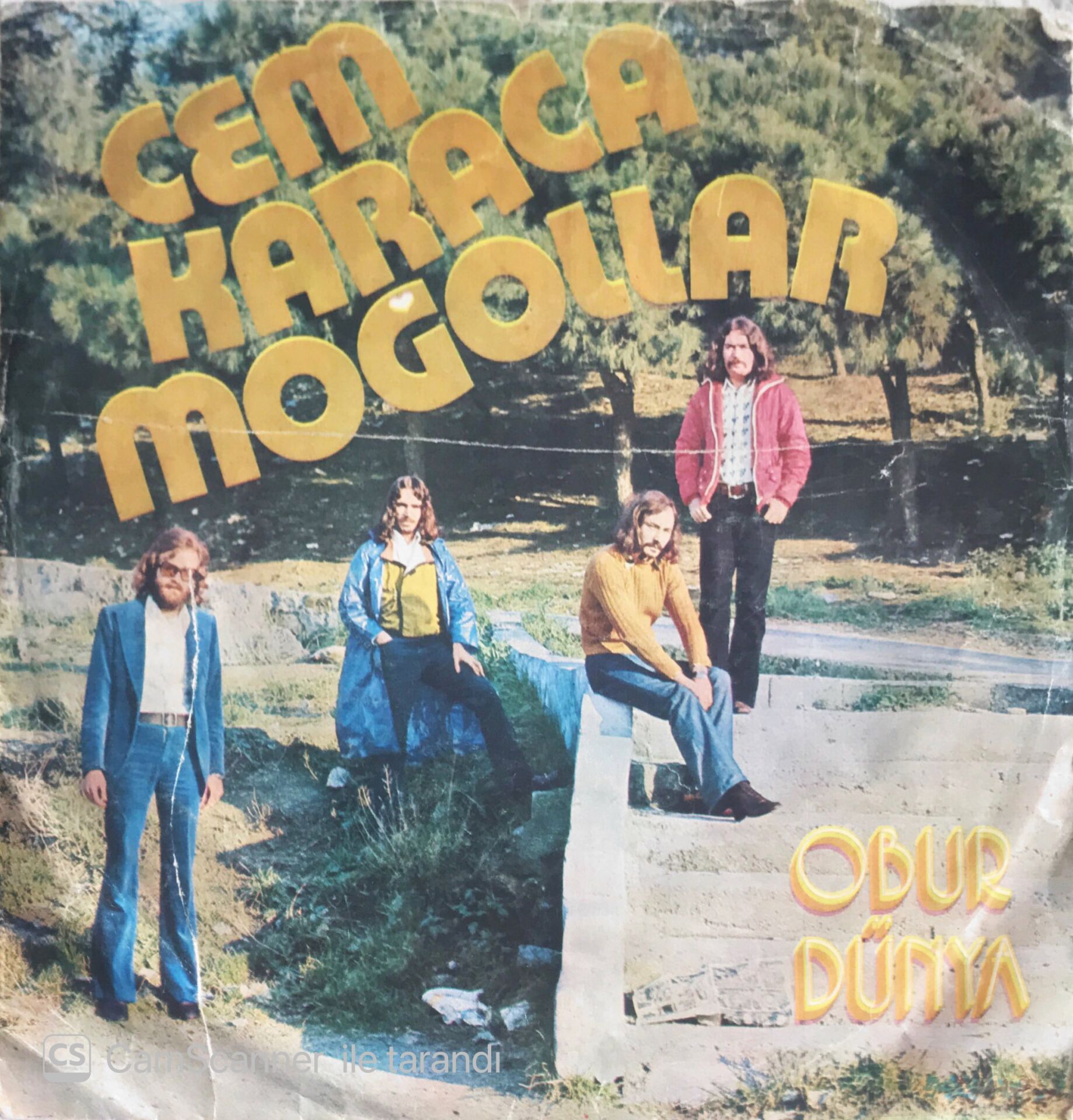 Cem Karaca Moğollar - Obur Dünya/El Çek Tabip - 45'lik