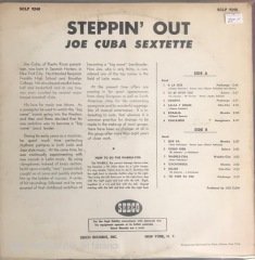 Joe Cuba Sextette Steppin Out LP