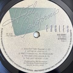 Eagles - Hotel California LP (Posterli)