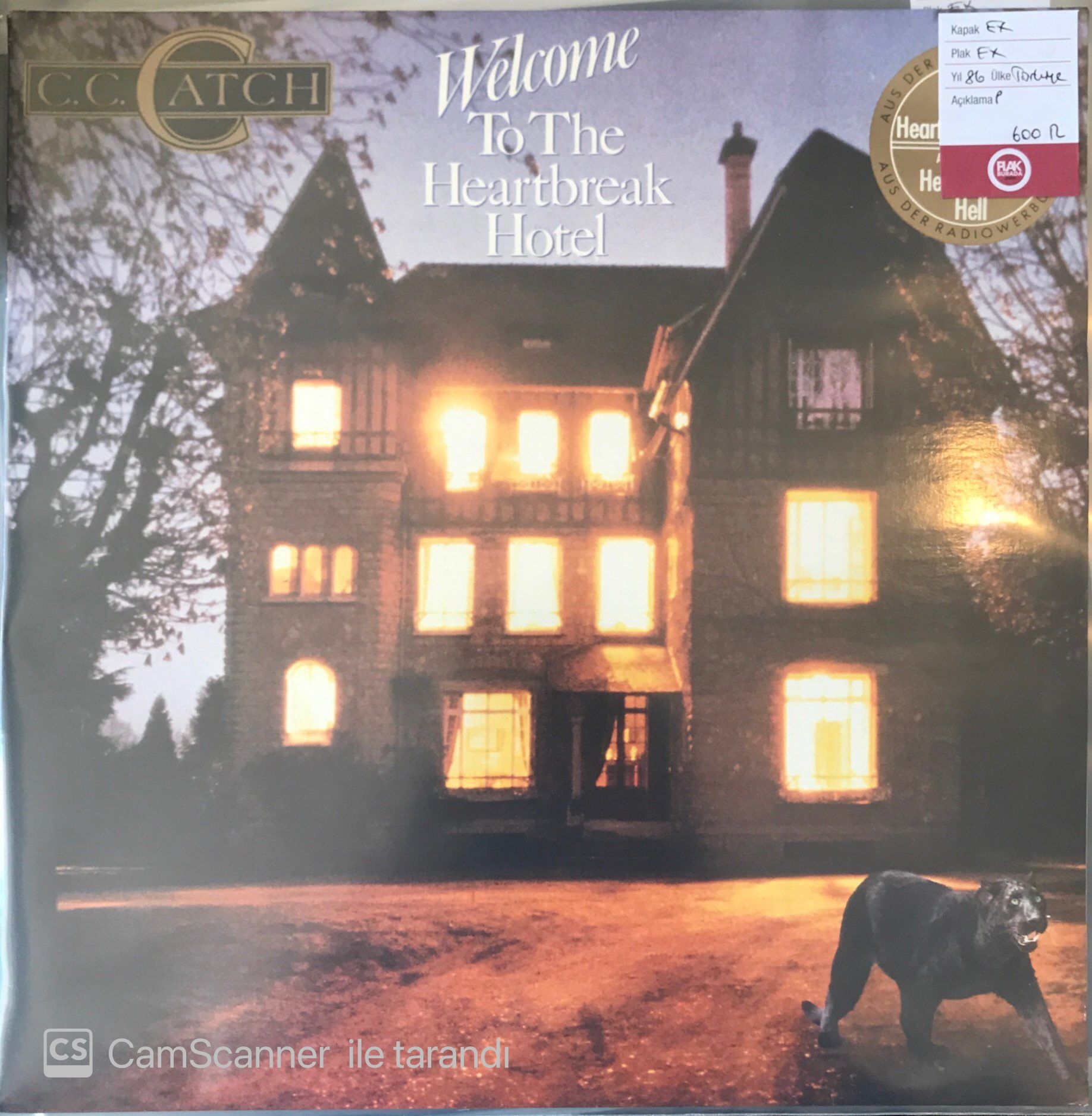 C. C. Catch - Welcome To The Heartbreak Hotel LP