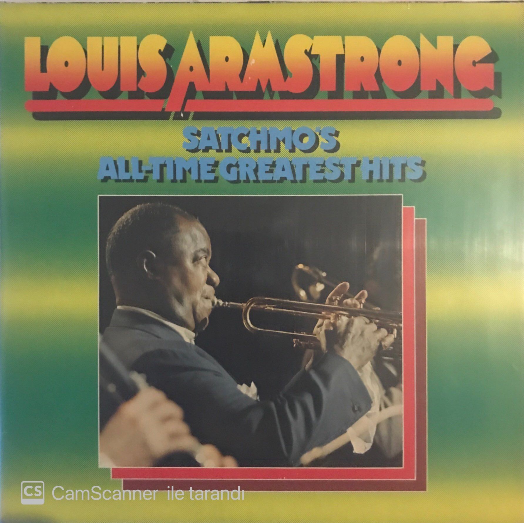 Louıs Armstrong Satchmo's All-Tıme Greatest Hıts LP