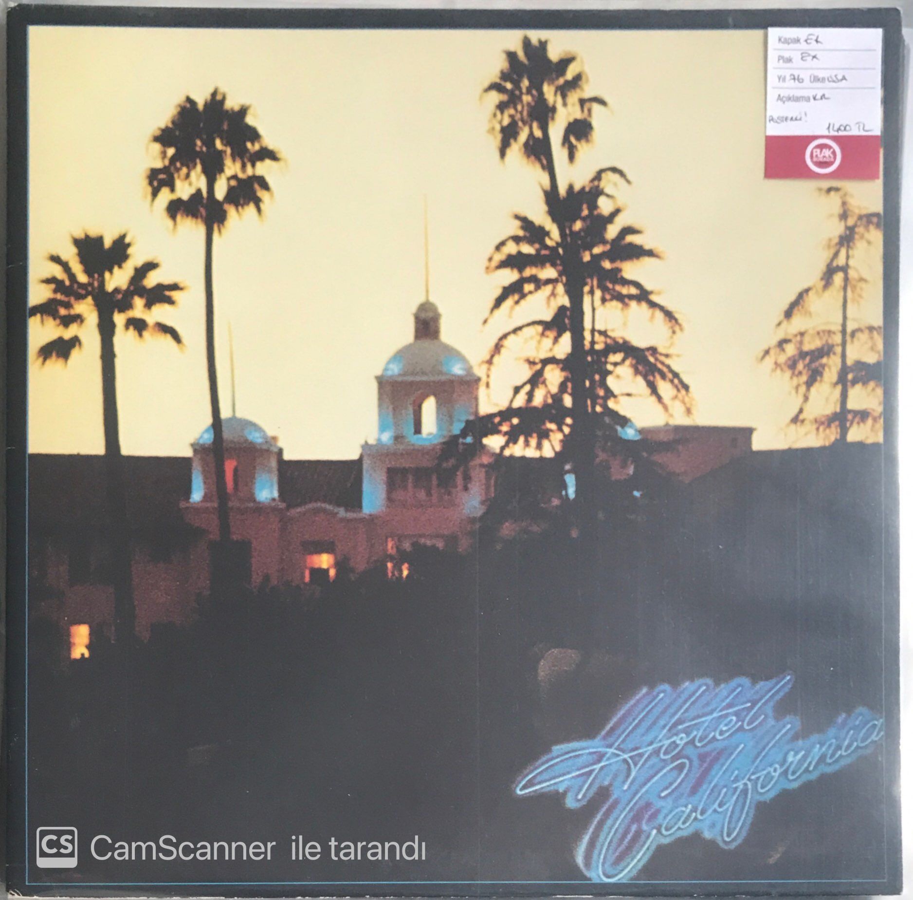 Eagles - Hotel California LP (Posterli)